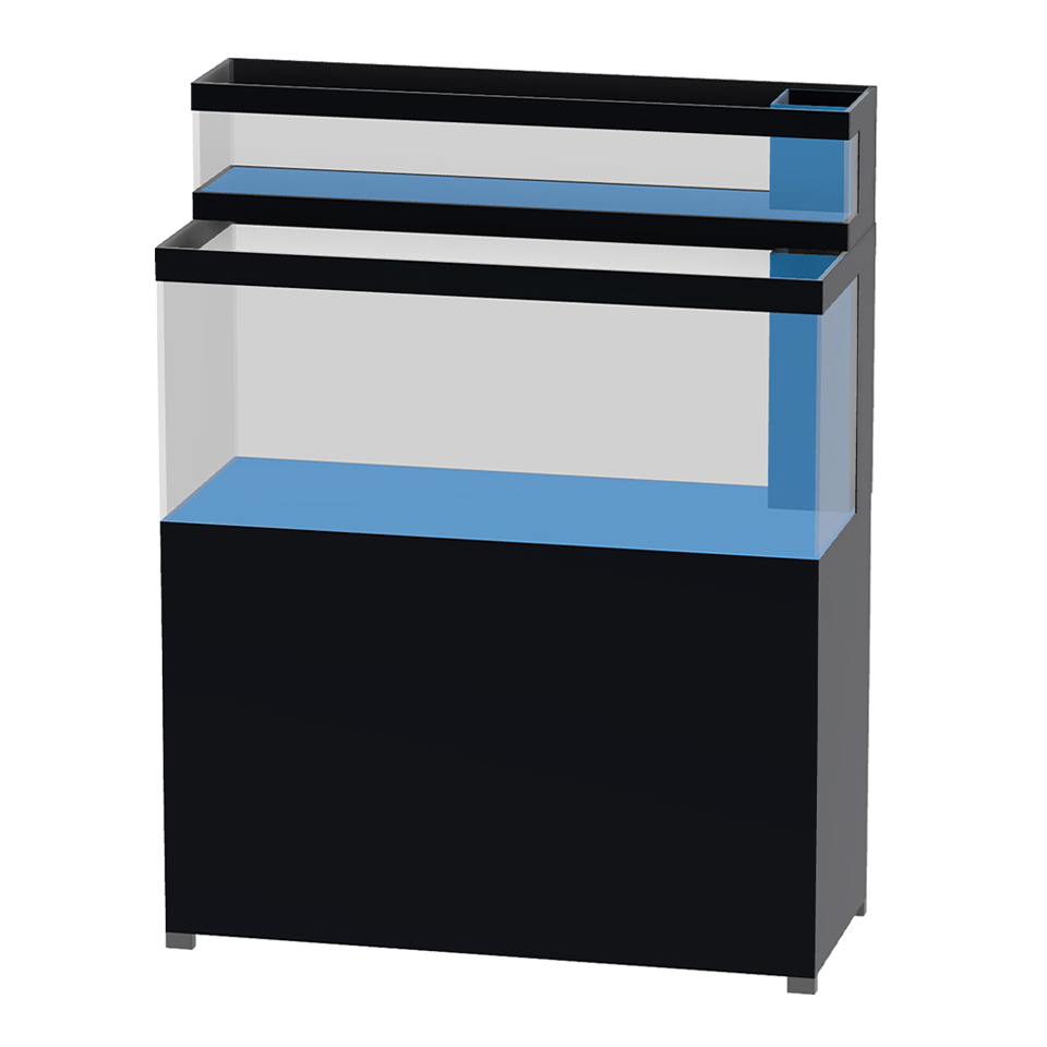 二段式水槽 – 活魚水槽、生け簀の製造販売メーカー｜東京水槽製作所