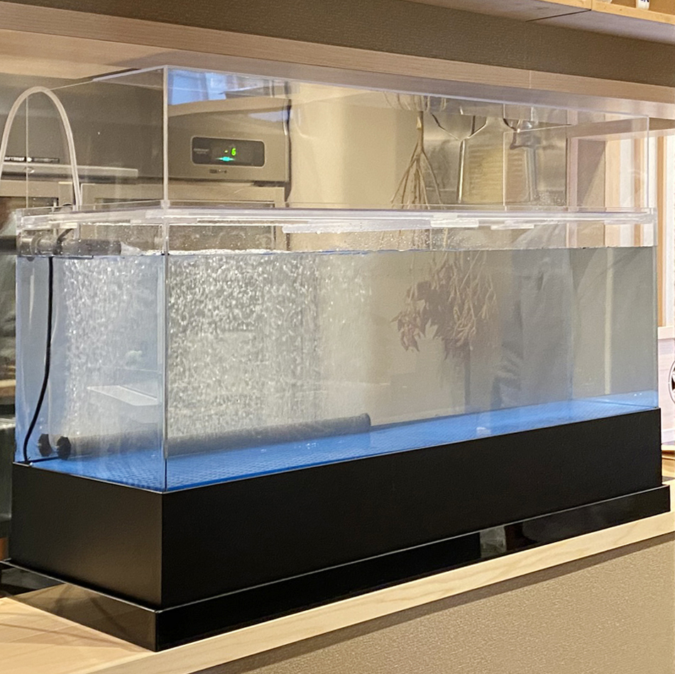 オーダーメイド活魚水槽（業務用・店舗用） – 活魚水槽、生け簀の製造